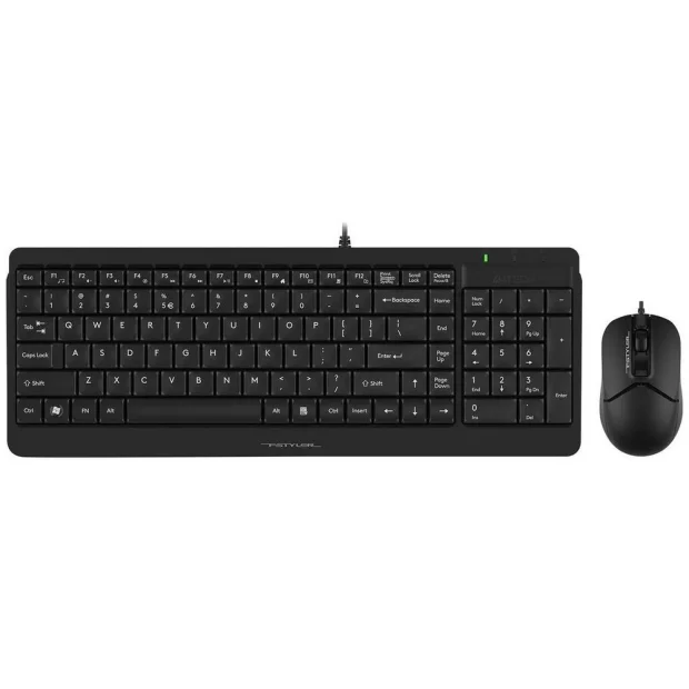 Комплект клавиатура + мышь A4Tech Fstyler F1512 (черный)